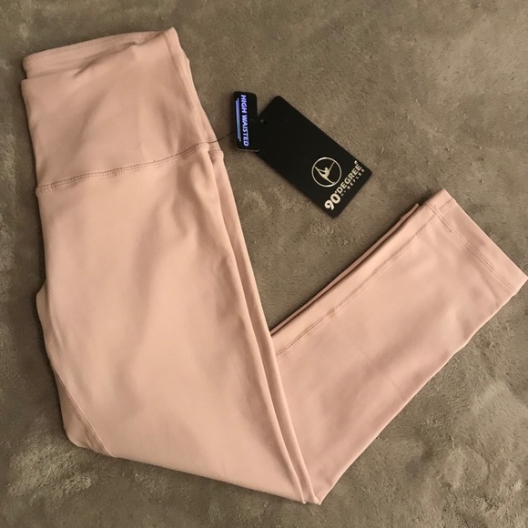 90 Degree By Reflex Pants - High waisted cropped leggings 90 degree by Reflex